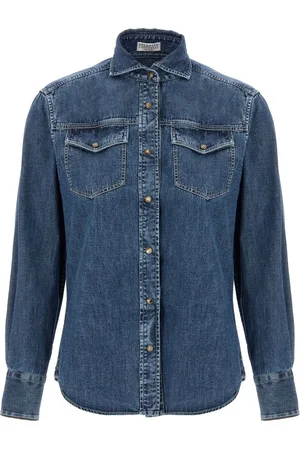 Brunello Cucinelli Camicia denim