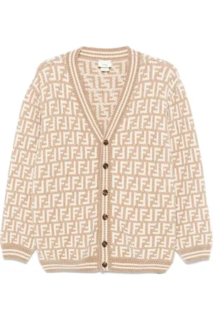 Fendi Cardigan FF jacquard