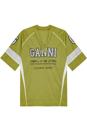 Ganni T-shirt Future Mesh