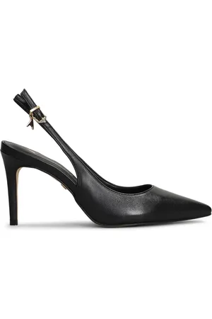 CARRANO Pumps in pelle con cinturino posteriore 87mm
