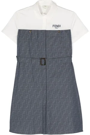 Fendi Chemisier con motivo FF