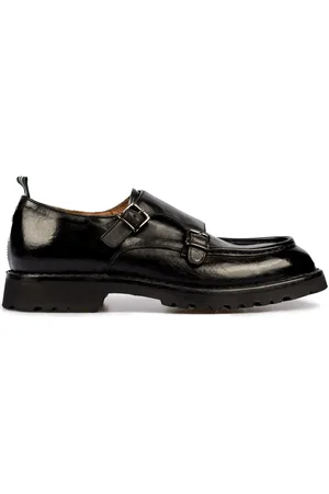 Green george Monks in pelle