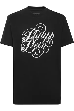 Philipp Plein T-shirt con ricamo Plein Coursive