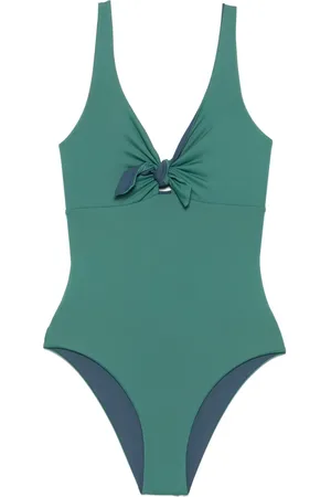 FISICO Costume da bagno con dettaglio drappeggiato