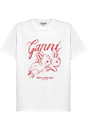 Ganni T-shirt con logo