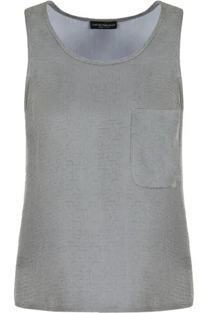 Emporio Armani Canotta con motivo geometrico
