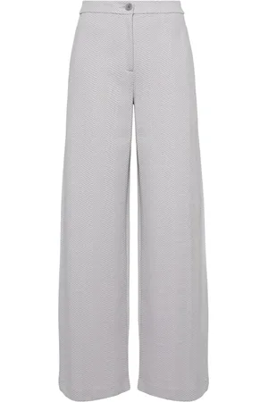Emporio Armani Pantaloni dritti chevron