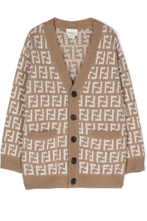 Fendi Cardigan con bottoni FF