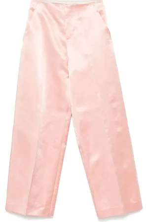 Serafini Pantaloni in raso
