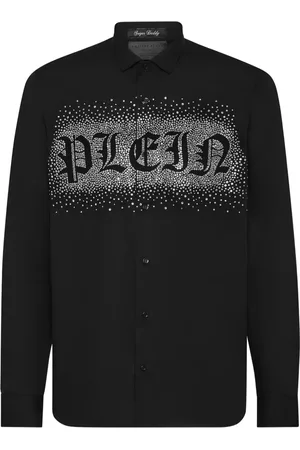 Philipp Plein Camicia Sugar Daddy con strass