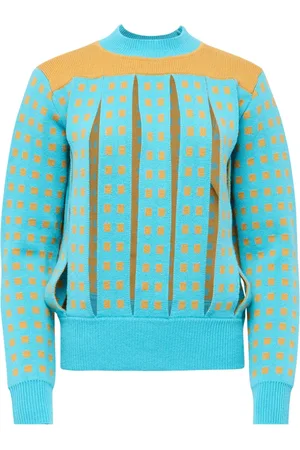 J.W.Anderson Maglione in jacquard con cut-out
