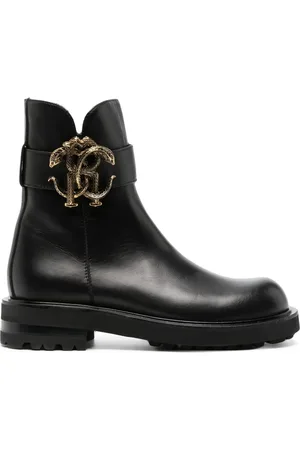 Roberto Cavalli Stivali con placca logo