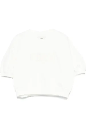 Fendi Top con ricamo