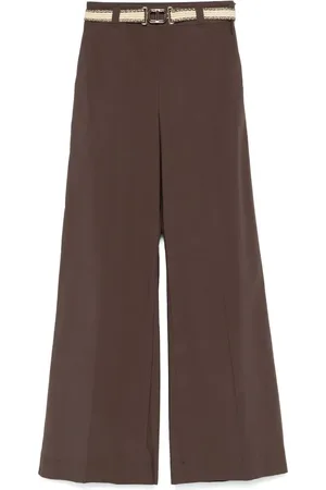 Twin-Set Pantaloni in popeline
