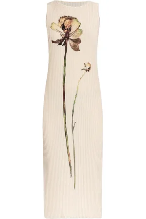 Issey Miyake Abito midi Pressed Flora