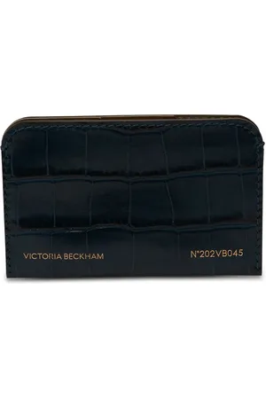 Victoria Beckham Portacarte con effetto coccodrillo