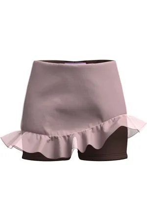 MACCAPANI Shorts Tonia con ruches