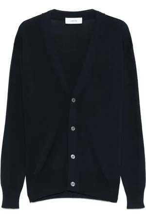 LARDINI Cardigan a coste