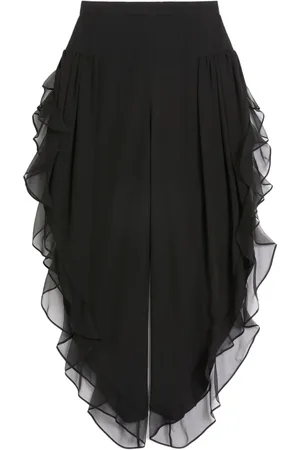 VALENTINO GARAVANI Pantaloni in georgette