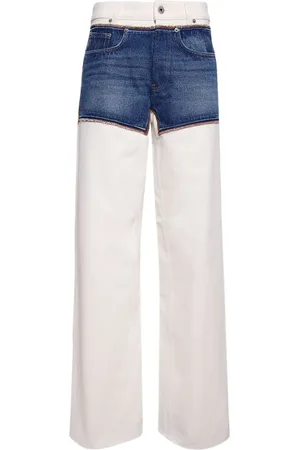 Jean Paul Gaultier Jeans Petit Grand con inserti