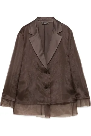 PESERICO SIGN Blazer in organza