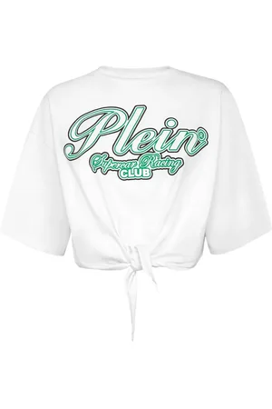 Philipp Plein T-shirt Racing Club crop