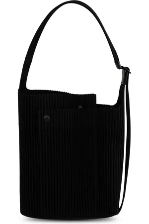 Issey Miyake Borsa a secchiello plissettata