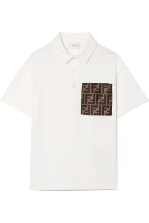 Fendi Top con inserti a contrasto