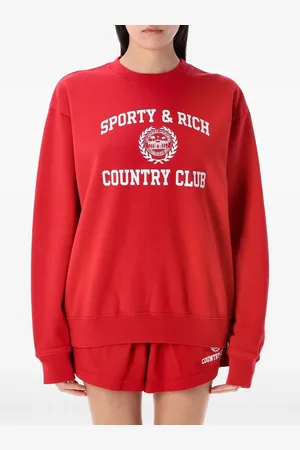 Sporty & Rich Felpa leggera in cotone