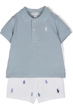 Ralph Lauren Set con shorts e ricamo Poly Pony