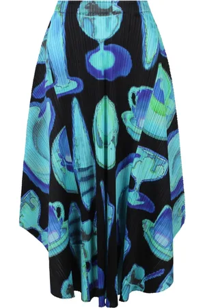 PLEATS PLEASE ISSEY MIYAKE Gonna lunga plissettata