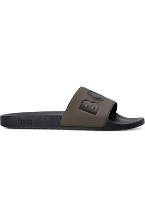 HUGO BOSS Sandali slides con logo