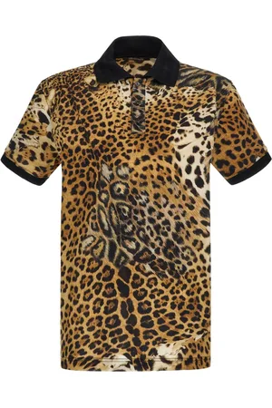 Roberto Cavalli Polo con stampa