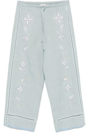 FORTE FORTE Pantaloni con ricamo