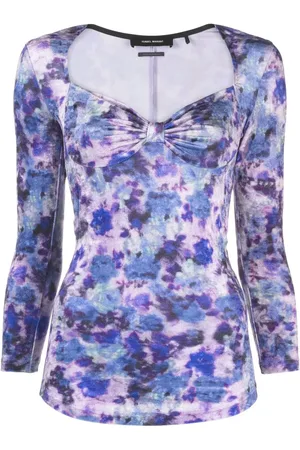 Isabel Marant Top Gubaia a fiori