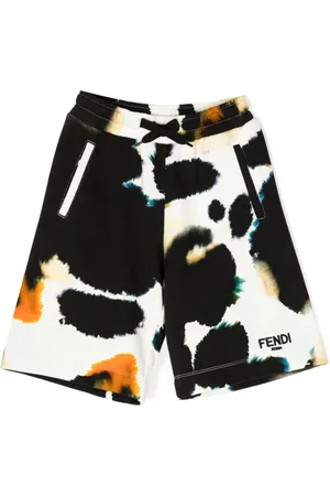 Fendi Shorts con stampa astratta