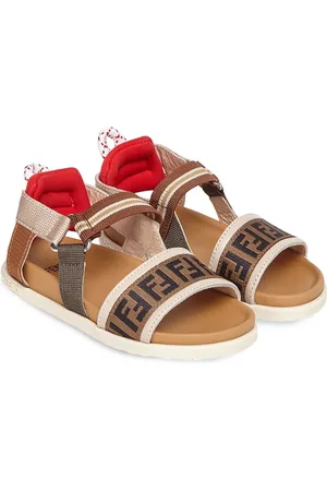 Fendi Sandali con chiusure a strappo