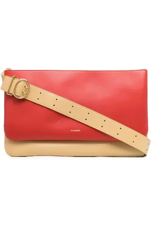 Jil Sander Borsa a spalla con design color-block