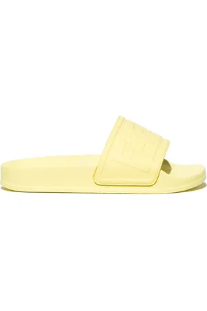 Fendi Sandali slides goffrate
