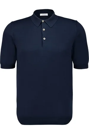 Boglioli Polo in cotone con ricamo logo