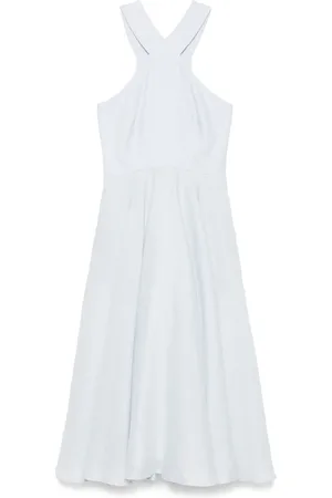 LARDINI Abito midi in lino