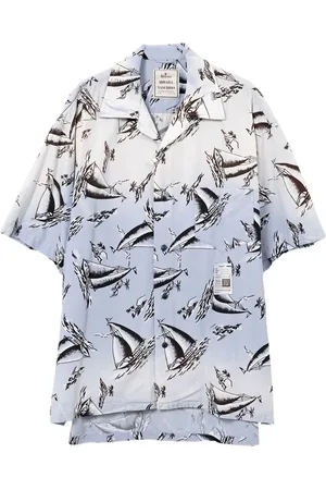 Maison Mihara Yasuhiro Camicia con stampa grafica