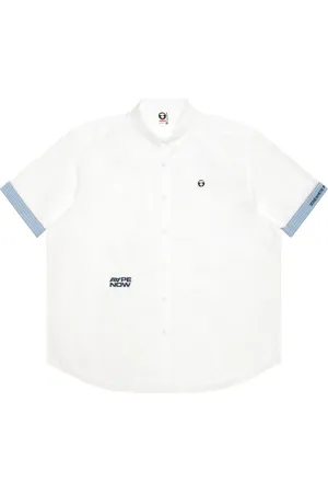 A Bathing Ape Camicia con applicazione logo