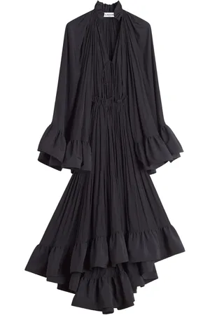 Lanvin Abito midi con ruches