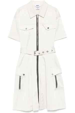 DKNY Abito corto con zip