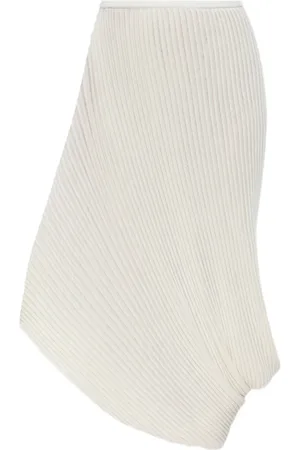 Issey Miyake Gonna plissettata asimmetrica