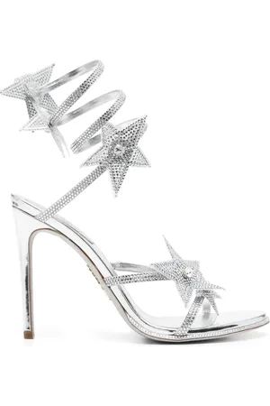 RENE CAOVILLA Sandali con strass 100mm
