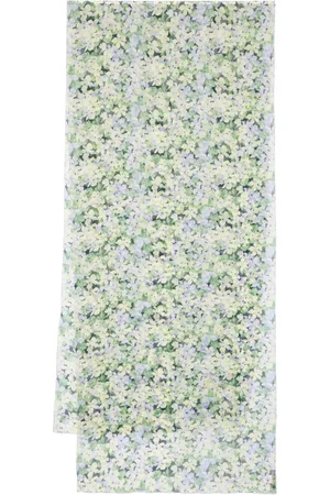 RAQUEL DINIZ Foulard con stampa a fiori