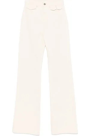 Chloé Jeans con applicazione logo