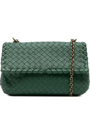 Bottega Veneta Borsa a tracolla Baby Intrecciato Olimpia in nappa 2012-2024